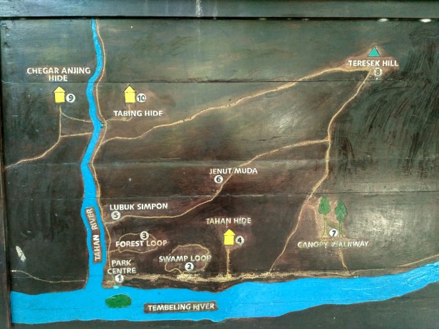 Taman Negara map